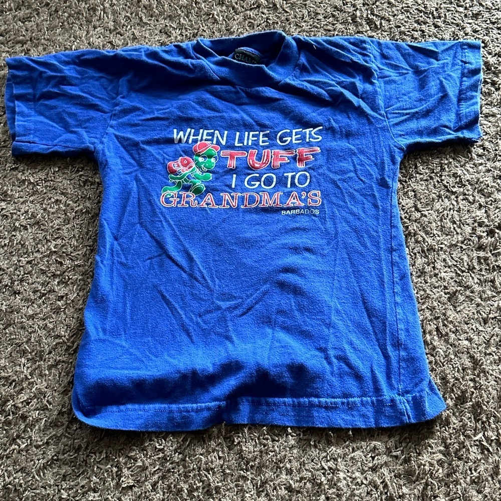 Champ Sportswear Blue Kids T-shirt Size: 10 (Boys)